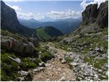 Colfosco - Rifugio Puez / Puez Hütte